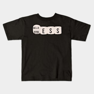 Dice Thrown Wellness and Stress Kids T-Shirt